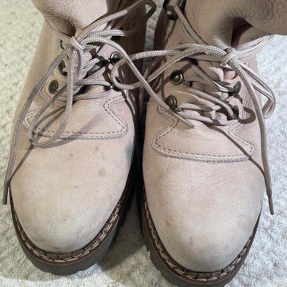 Sorel Shearling Vintage Nubuck Pisa Wool Plush Lined Lace Up Hiking Boots - Picture 2 of 13